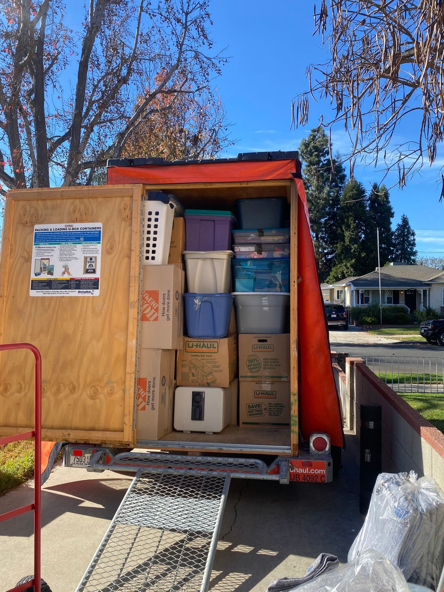 Ubox Delivery-Load/ Unload